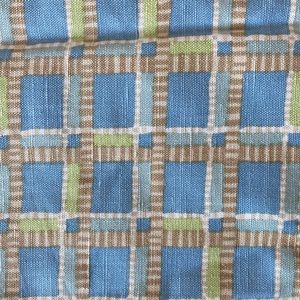 Vintage Deadstock Kent Bragaline fabric remnant circa 1970s